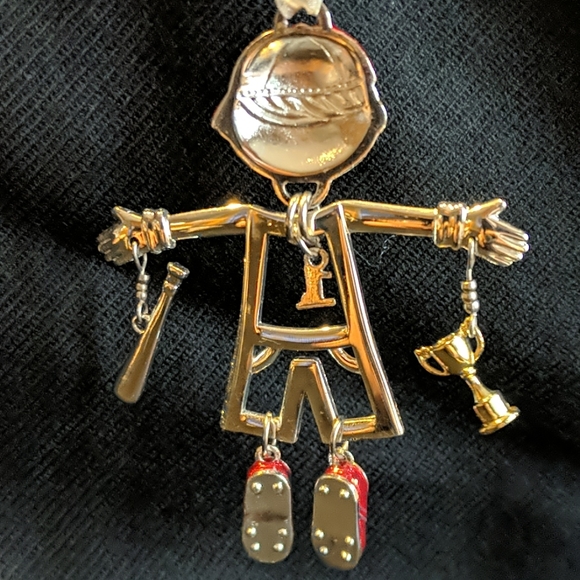 ⚾ Baseball player dangle ornament - Picture 4 of 9